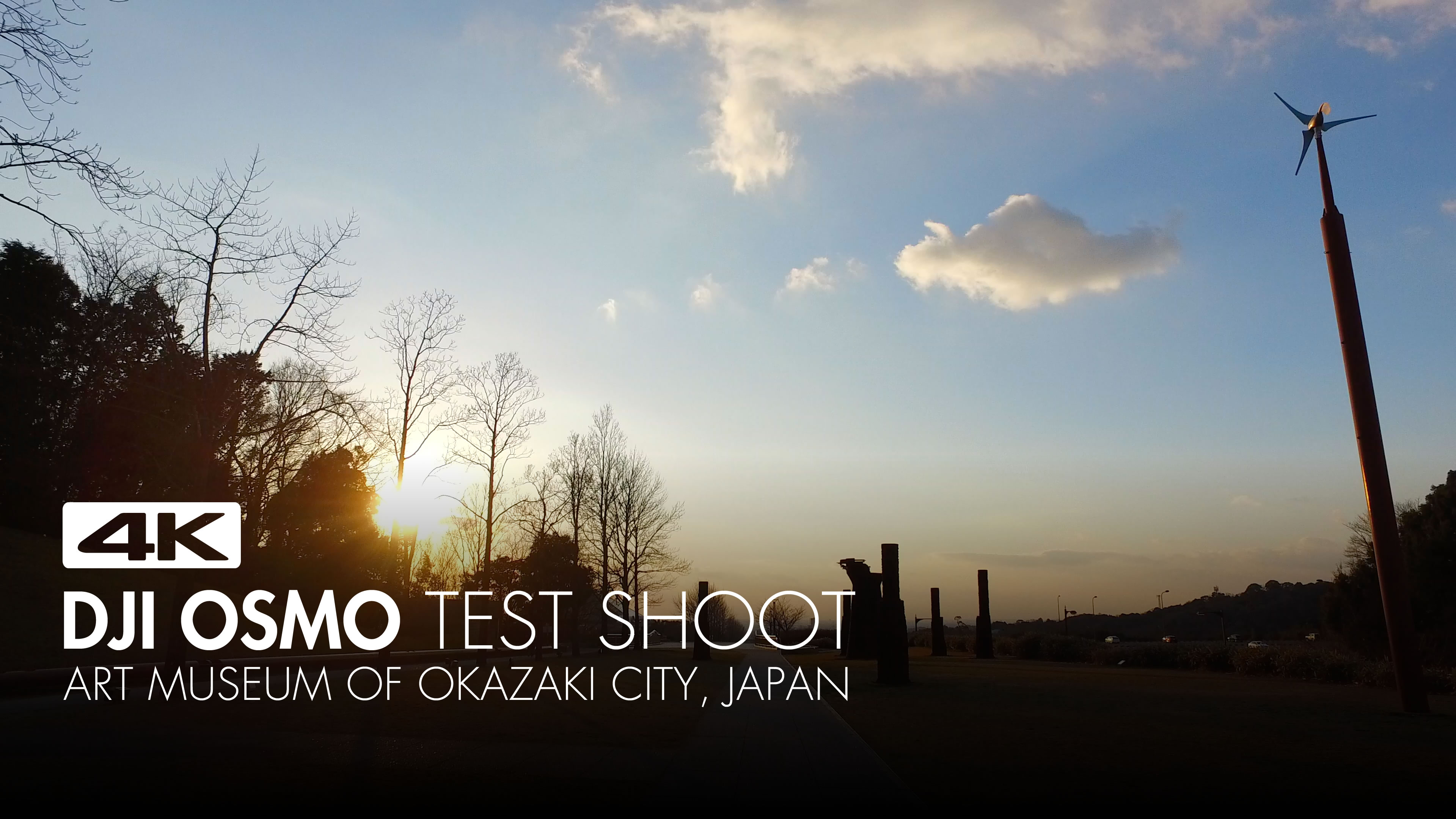 DJI OSMO Test shoot 4K